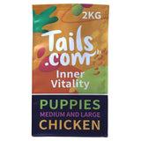 Tails.com Inner Vitality Medium & Large Puppy Dog Dry Food Chicken   2kg GOODS M&S