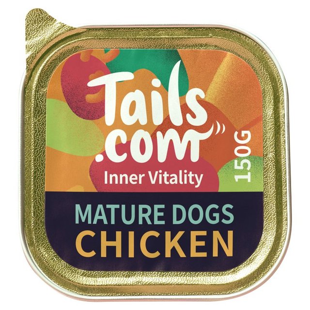 Tails.com Inner Vitality Mature Dog Wet Food Chicken 150g GOODS M&S