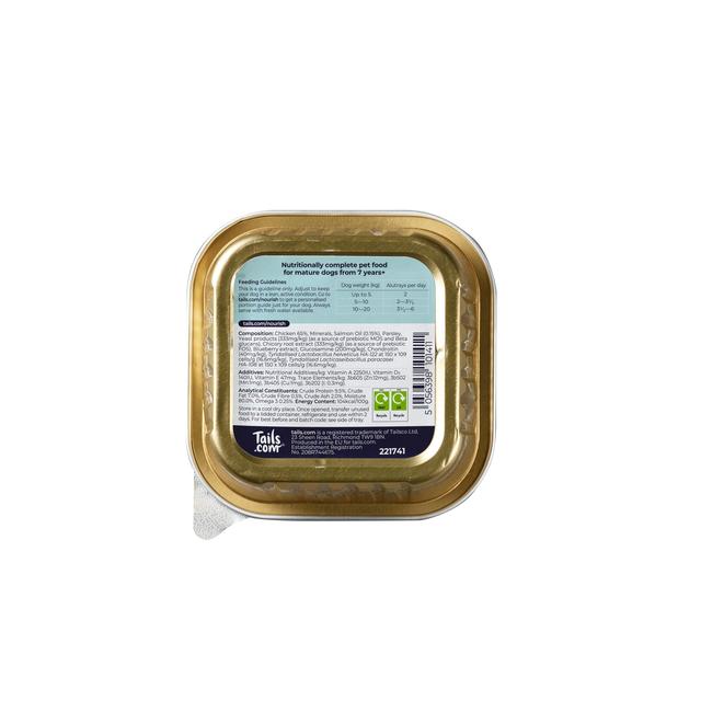 Tails.com Inner Vitality Mature Dog Wet Food Chicken 150g GOODS M&S