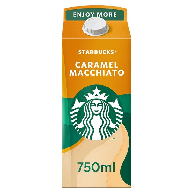 Starbucks Multiserve Caramel Macchiato Iced Coffee 750ml GOODS M&S