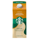 Starbucks Multiserve Caramel Macchiato Iced Coffee 750ml GOODS M&S