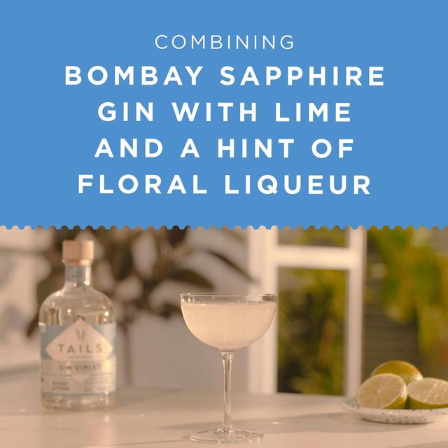 Tails Cocktails Bombay Sapphire Gin Gimlet Premixed Cocktail 500ml GOODS M&S