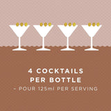 Tails Cocktails 42 Below Vodka Espresso Martini Premixed Vodka Cocktail 500ml GOODS M&S