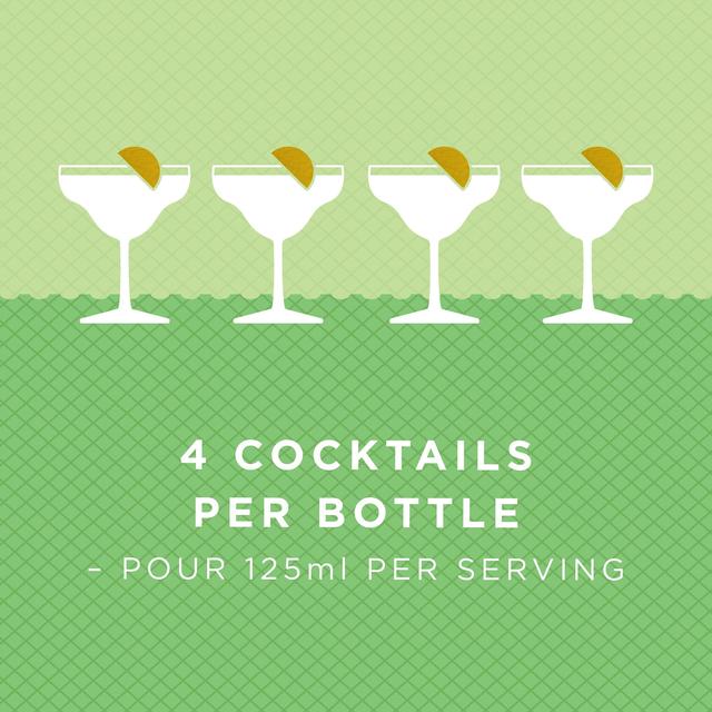 Tails Cocktails Classic Bacardi Rum Daquiri Premixed Cocktail 500ml GOODS M&S