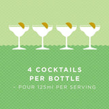 Tails Cocktails Classic Bacardi Rum Daquiri Premixed Cocktail 500ml GOODS M&S