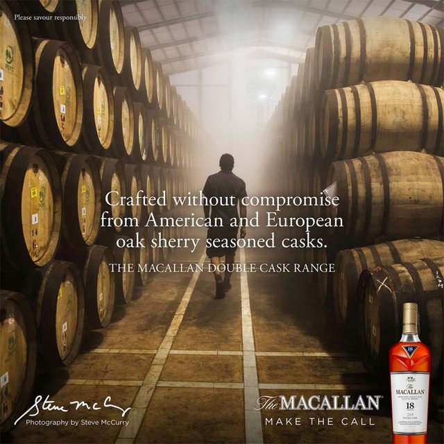 The Macallan 18 Year Old Double Cask Single Malt Whisky 70cl GOODS M&S