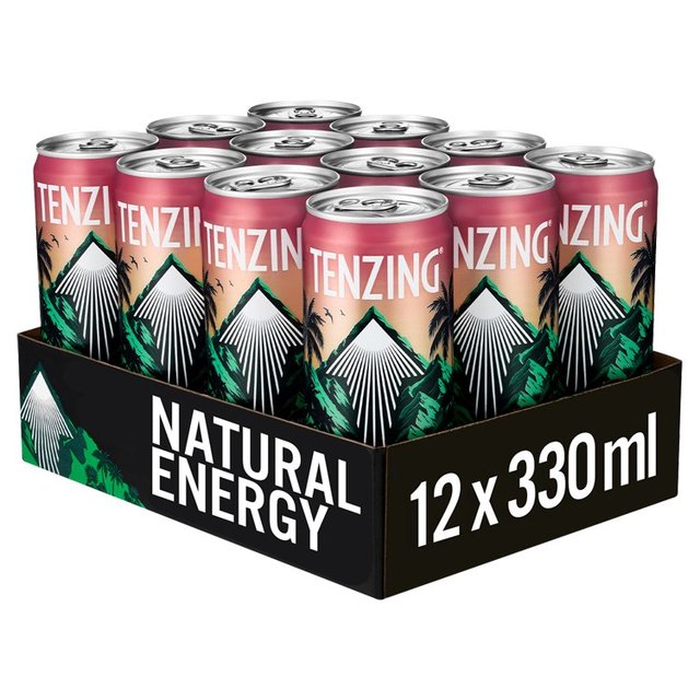 TENZING Natural Energy Pineapple & Passionfruit BCAA Case 12 x 330ml GOODS M&S