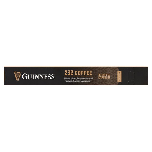 Tiki Tonga Guinness 232 Coffee Nespresso Compatible Capsules 10 per pack GOODS M&S