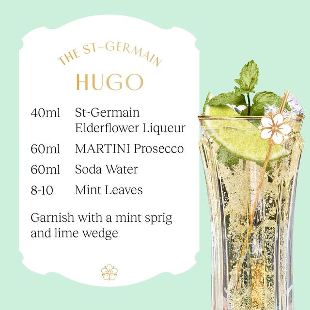 St Germain Elderflower Liqueur Glass Pack 50cl GOODS M&S