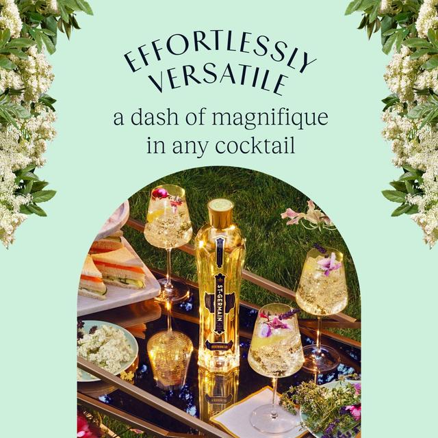 St Germain Elderflower Liqueur Glass Pack 50cl GOODS M&S