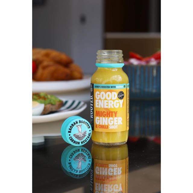 Unrooted Good Energy Mighty Ginger & Chilli Shot 60ml GOODS M&S