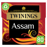 Twinings Assam Tea Bags x80 200g All tea Sainsburys