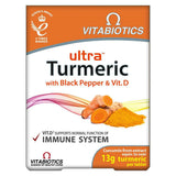 Vitabiotics Ultra Turmeric with Black Pepper & Vitamin D - 60 Tablets GOODS Boots