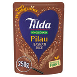 Tilda Microwave Wholegrain Pilau Basmati Rice 250g GOODS M&S