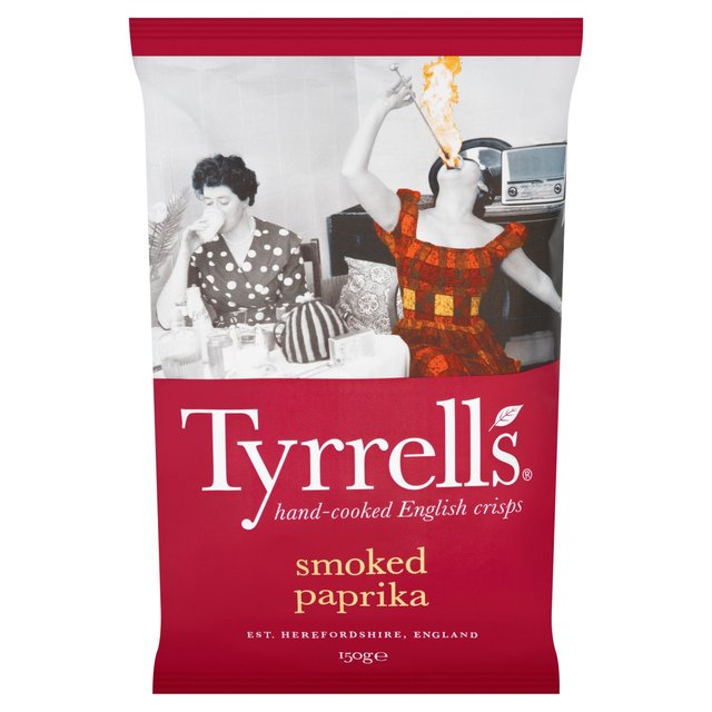 Tyrrells Smoked Paprika Sharing Crisps 150g GOODS M&S
