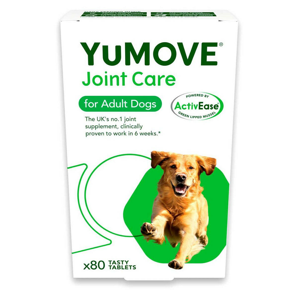 YuMOVE® Joint Care for Adult Dogs - 80 Tasty Tablets GOODS Boots