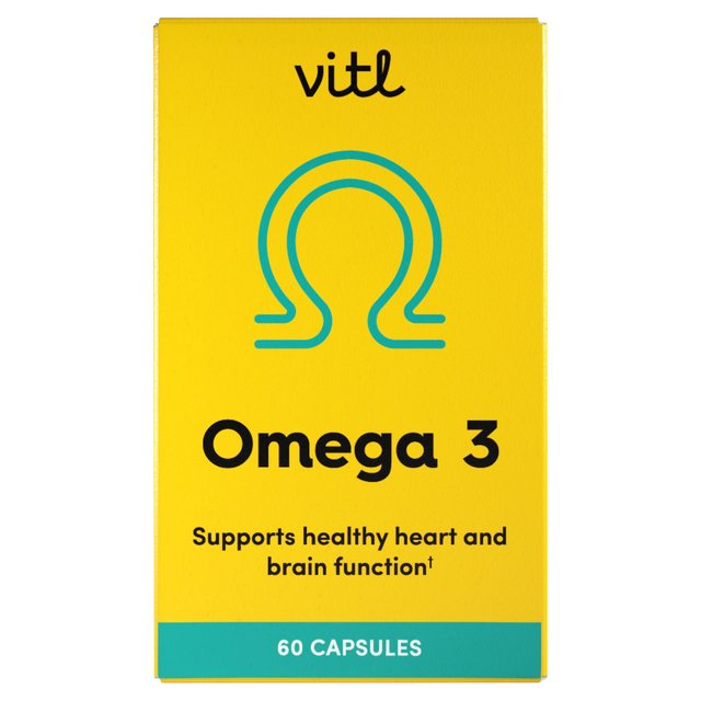 VITL VITLOMEGA3CAPSULE 60 EACH 60 per pack GOODS M&S