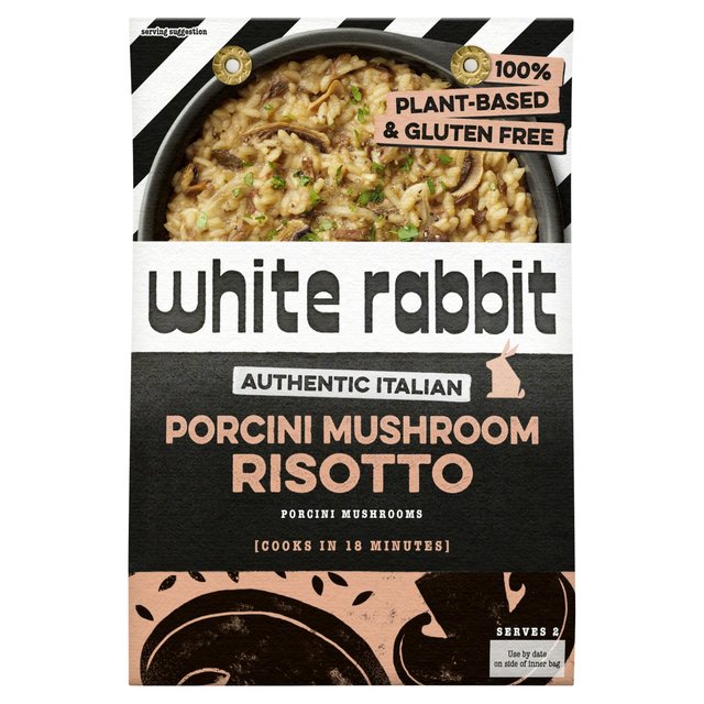 White Rabbit Porcini Risotto 180g GOODS M&S