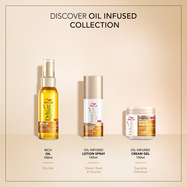 Wella Deluxe Dream Smooth & Nourish Oil Infused Lotion Spray 150ml GOODS M&S