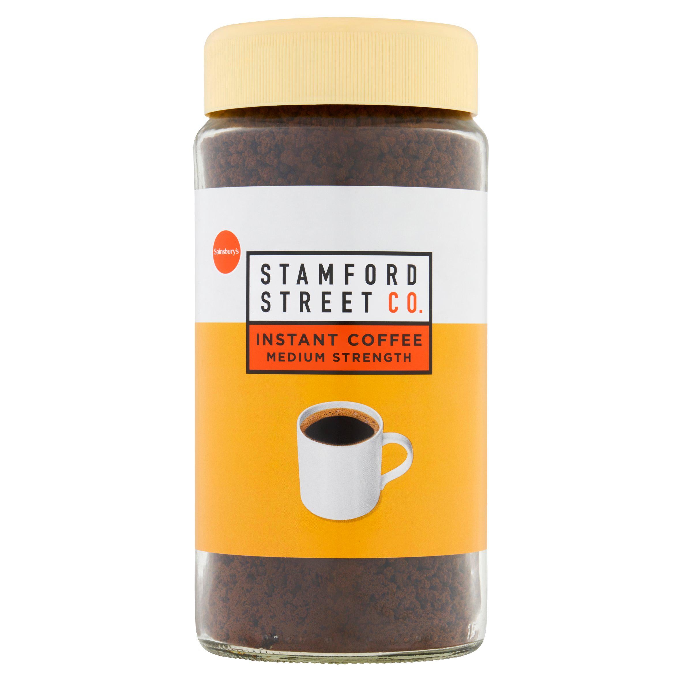 Stamford Street Co. Instant Coffee Medium Strength 200g GOODS Sainsburys