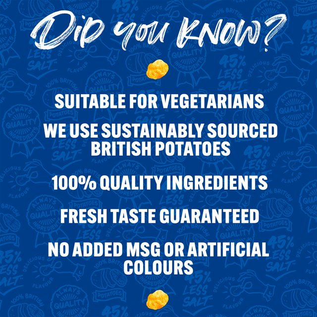 Walkers Less Salt Prawn Cocktail Multipack Crisps 6 per pack GOODS M&S