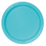 Terrific Teal Recyclable Paper Large Plates 8 per pack GOODS M&S