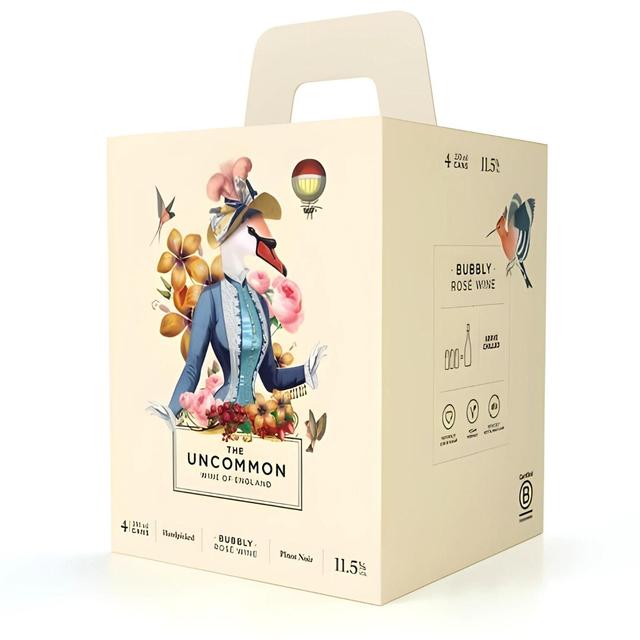 The Uncommon English Bubbly Rose Multipack 4 x 250ml GOODS M&S