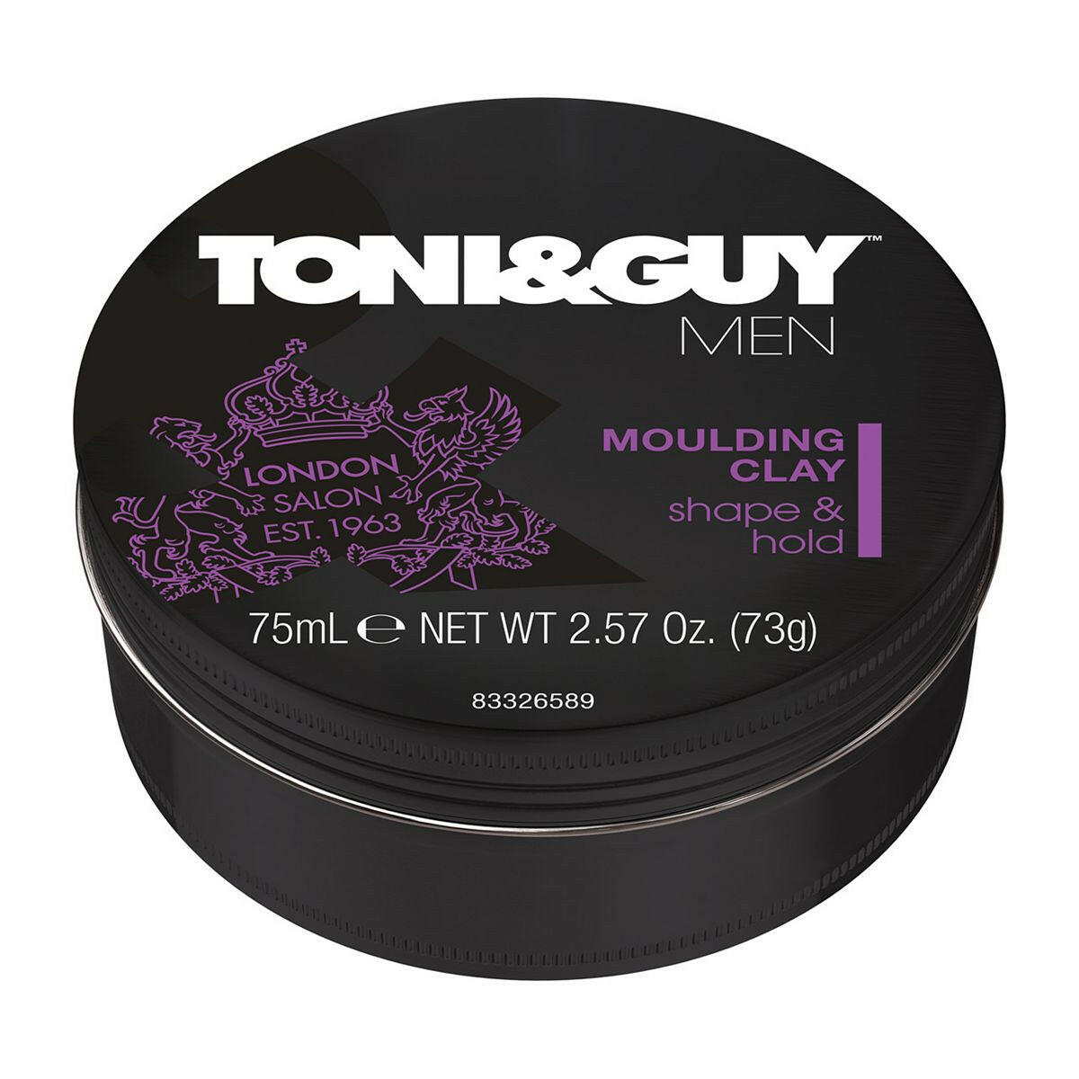 Toni & Guy Men Moulding Clay Shape & Hold 75ml GOODS Boots