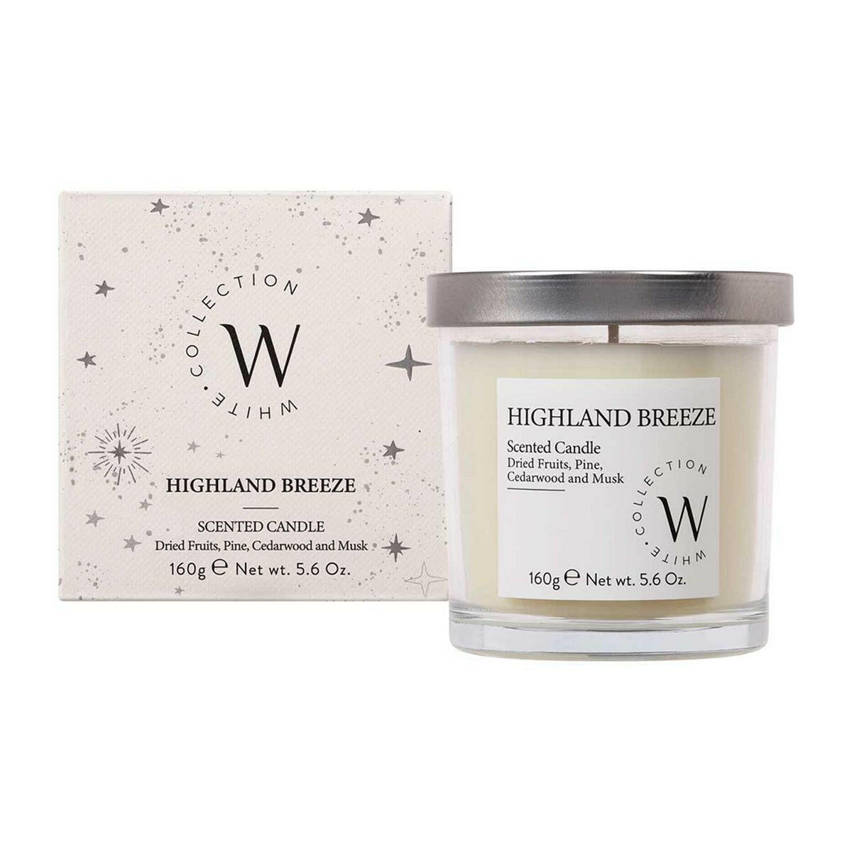 The White Collection Highland Breeze Scented Candle 160g GOODS Boots