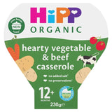 HiPP Organic Hearty Vegetable & Beef Casserole Toddler Tray Meal 12+ Months 230g - McGrocer