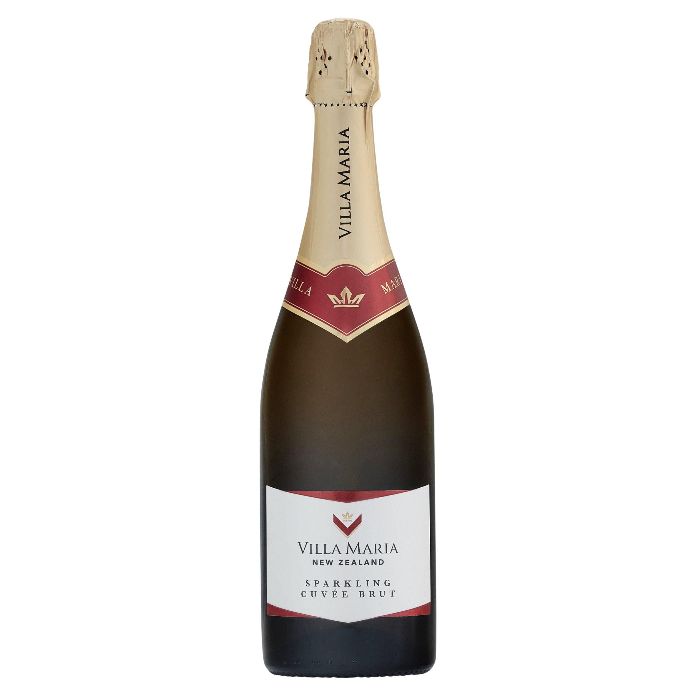 Villa Maria Sparkling Cuvée Brut 75cl GOODS Sainsburys