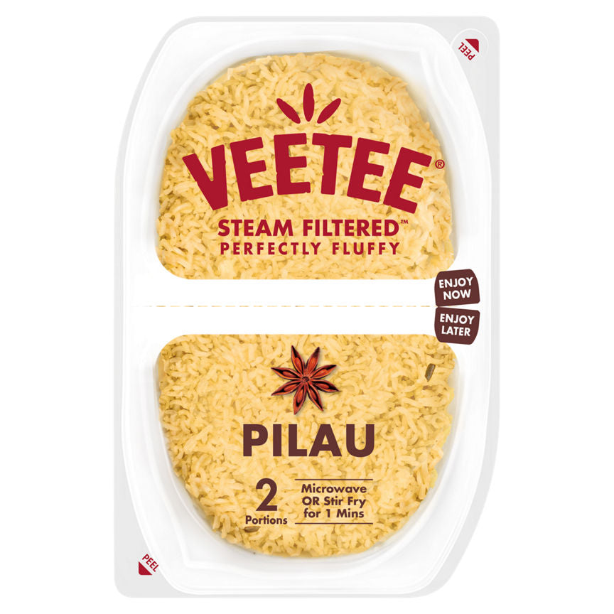 Veetee Steam Filtered Pilau GOODS ASDA