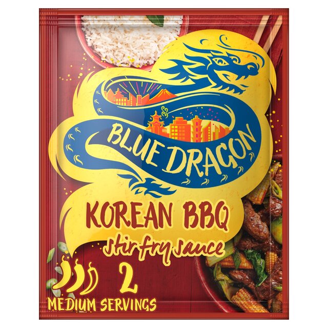 Blue Dragon Korean BBQ Stir Fry Sauce 120g - McGrocer