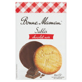 Bonne Maman Shortbreads biscuits coated with dark chocolate 160g - McGrocer