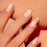 Superdrug Studio London False Nails Red Pink Cream Tips GOODS Superdrug