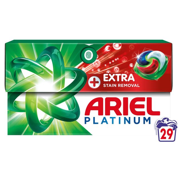 Ariel Platinum Bio Pods Washing Capsules 29 Washes 29 per pack - McGrocer