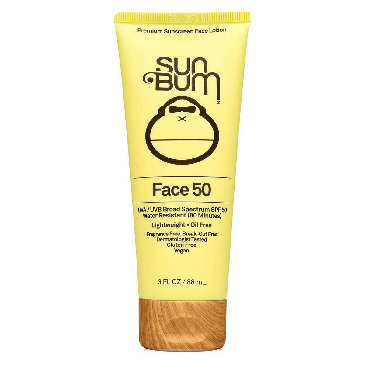Sun Bum Original Broad Spectrum Moisturizing Facial Sun Cream-SPF 50 88ml Suncare & Travel Boots