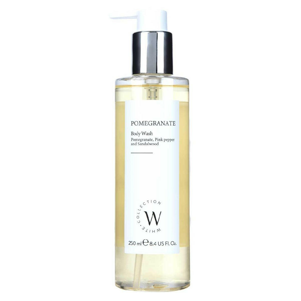 The White Collection Pomegranate Body Wash 250m GOODS Boots