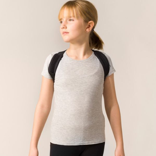 Swedish Posture Junior Posture Brace 6-12 Years- Black GOODS Superdrug