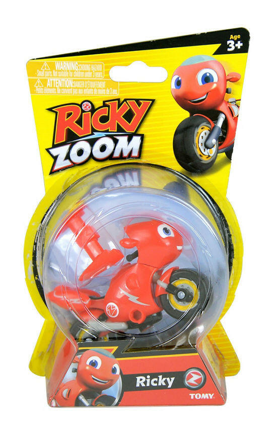 TOMY Motorcycle Figure - Ricky (with spoiler) Kid's Zone ASDA