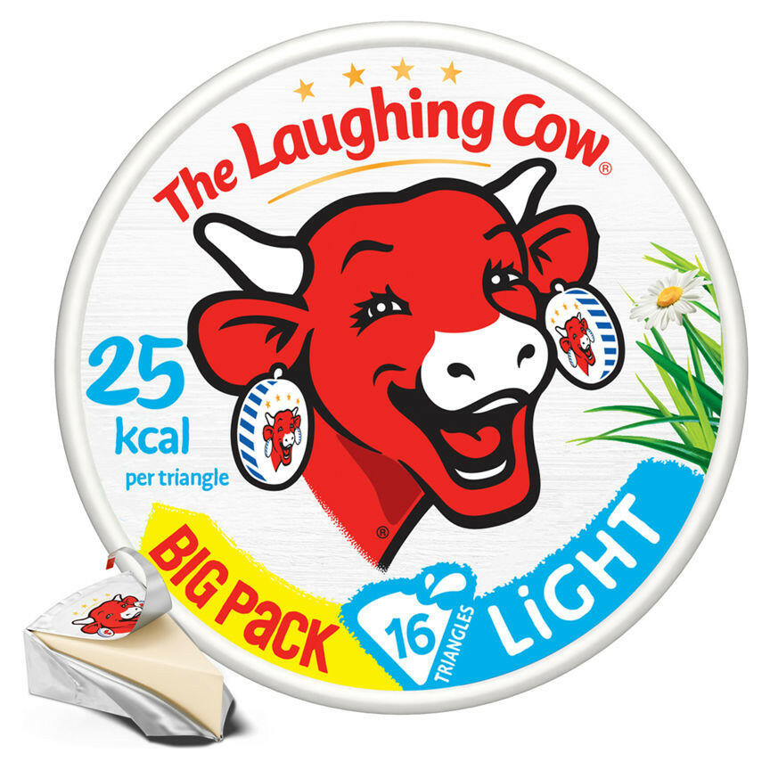 The Laughing Cow Light Cheese Spread 16 Triangles GOODS ASDA