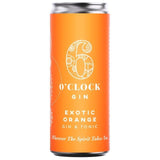 6 O'clock Gin Exotic Orange Gin & Tonic 250ml - McGrocer