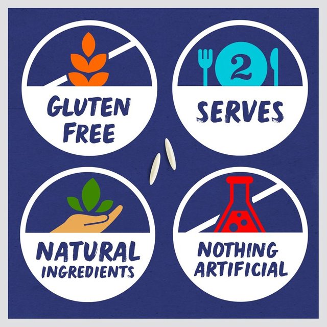 Tilda Microwave Sticky Medium Grain Rice 250g GOODS M&S