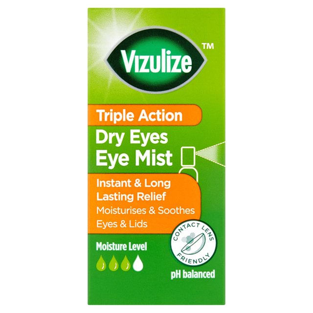 Vizulize Triple Action Dry Eye Mist 10ml GOODS M&S