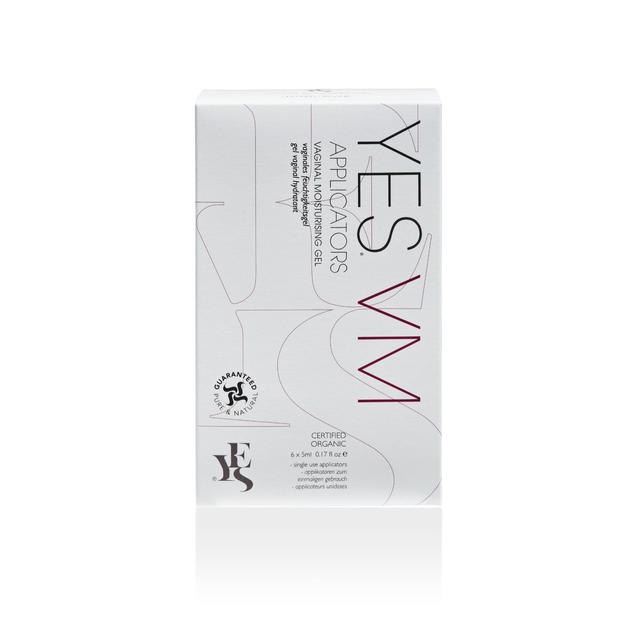 YES VM Organic Vaginal Moisturiser Applicators 6 x 5ml GOODS M&S