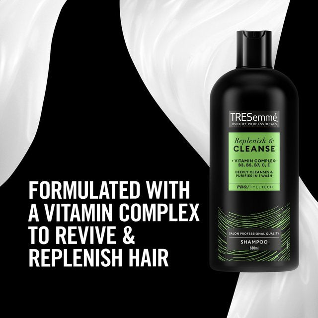 Tresemme Replenish & Cleanse Shampoo 680ml GOODS M&S