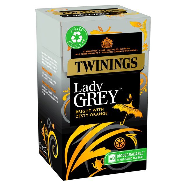 Twinings Lady Grey Tea 40 per pack GOODS M&S