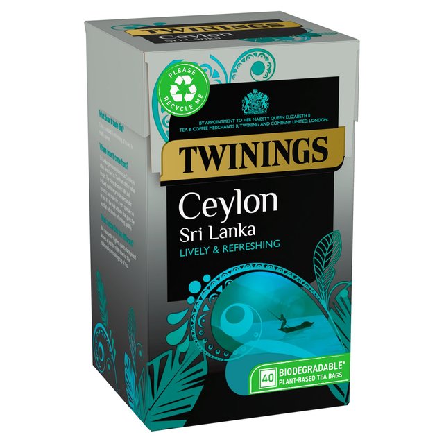Twinings Ceylon Tea 40 per pack GOODS M&S