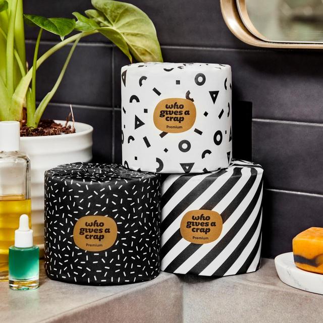 Who Gives A Crap Premium Bamboo Toilet Paper 8 per pack GOODS M&S