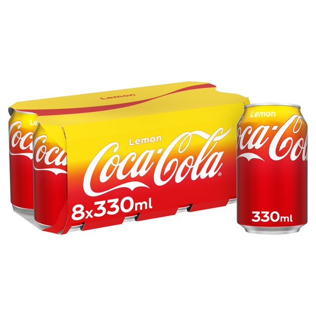 Coca-Cola Lemon 8 x 330ml - McGrocer